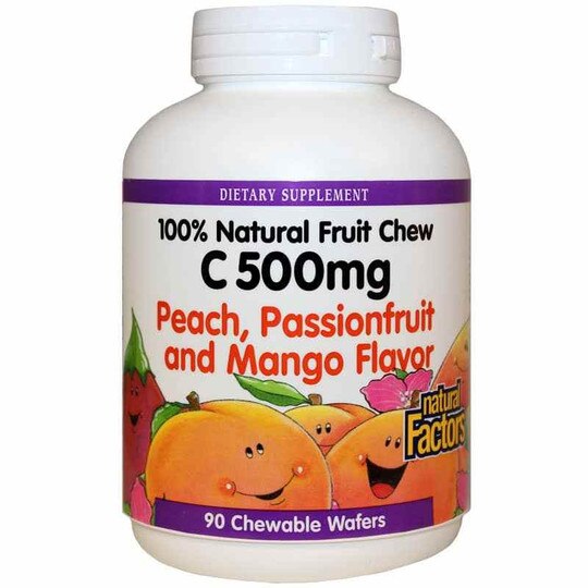C-500 Mg Natural Fruit Chew, NF